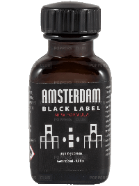 Amsterdam Black Label 24ml. Poppers Shop Eesti Tallinn