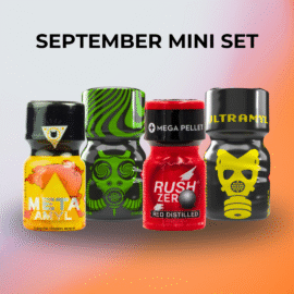 Rush Zero, Ultramyl, Butanol, Meta Amyl Poppers are volatile liquids based on alkyl nitrites (mostly amyl, butyl, or isopropyl nitrites) that are inhaled to achieve short-term but intense smooth muscle relaxation, blood vessel dilation, and increased blood flow in the brain and genitals. This creates a state of euphoria, relaxation, and heightened senses. Buy poppers safely online from Estonia at poppers.ee