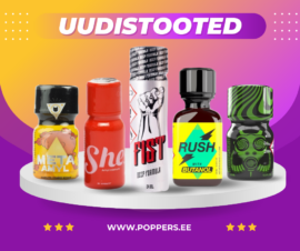 Poppers Mix Rush, Fist, Amyl, Pentyl. Online Discreet Shop in Baltics