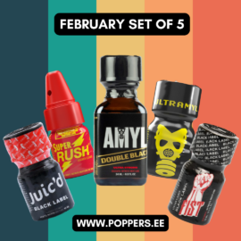 Juic'd, Super Rush Inhalateur, Amyl Double Black, Ultramyl, Fist Black Label. Poppers Sale Online Bulk