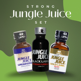 Jungle Juice Platinum, Black Gold Label Poppers. Laaja valikoima popperseja. Tervetuloa Poppers.ee verkkokauppaan. Poppers voi aiheuttaa päänsärkyä, huimausta ja muita haittavaikutuksia. Osta poppersit turvallisesti verkosta Suomesta